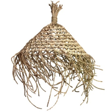 Lampa wisząca BOHO z włókna naturalnego E27 Laura ABRUZZO