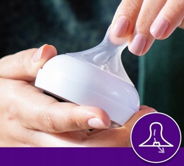 AVENT 2x АНТИКОЛИКОВЫЕ БУТЫЛКИ NATURAL 3 RESPONSE 260 мл+125 мл СТАРТОВЫЙ НАБОР