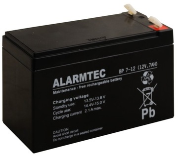 Аккумулятор ALARMTEC EMU BP7-12 12 В 7 Ач