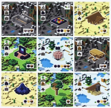 Настольная игра MINECRAFT BUILDERS BIOMES PL Edition