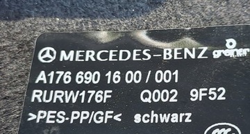 MERCEDES W176 POLIČKA KUFRU ZADNÍ ORIG. A1766901600