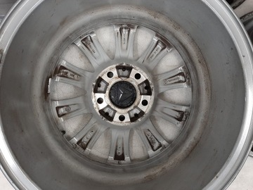 4× DISK HLINÍK MERCEDES-BENZ OE 8.0" X 16" 5X112 ET 46