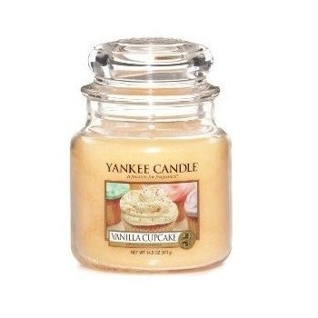 Średnia świeca Vanilla Cupcake Yankee Candle