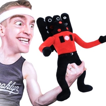 Skibidi toilet pluszak maskotka TVWOMAN TVGIRL toaleta CAMERAMAN SPEAKERMAN