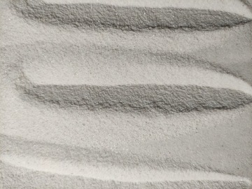 Белый песок, самый бедный порошок, мраморный порошок 1 кг греческого тассоса 0,8 л.