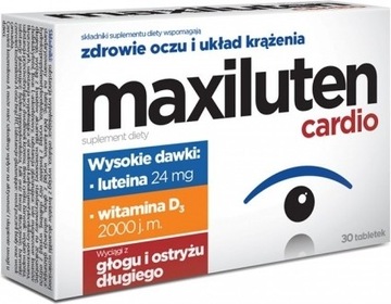 Maxiluten Cardio 30 tabletek