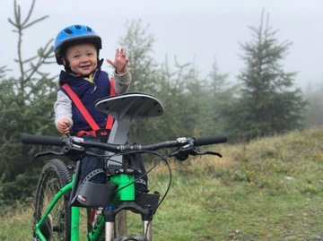 WeeRide Safe Classic Серое велосипедное сиденье США/ЕС