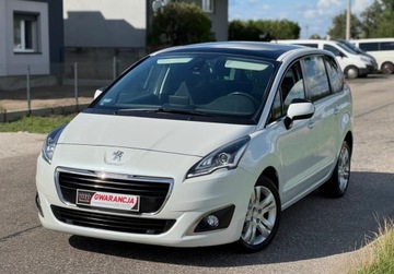 Peugeot 5008 I Minivan Facelifting 2.0 HDi 150KM 2014 Peugeot 5008 nav LEDY Polski Salon PISEMNA GWARANCJA w cenie Transport, zdjęcie 8