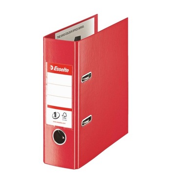 Segregator Esselte A5 Power No.1, 75 mm, czerwony