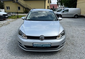 Volkswagen Golf VII Variant 1.6 TDI BlueMotion  110KM 2016 Volkswagen Golf Kombi, Salon Polska, Serwisowany, FV Vat 23, Gwarancja 1.6, zdjęcie 1