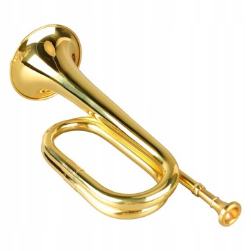 Труба C в стиле милитари, латунь, удобная для игры труба с мундштуком, 6 В