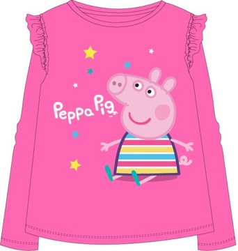 БЛУЗКА С РЮШАМИ СВИНКА ПЕППА СВИНКА 116 R19