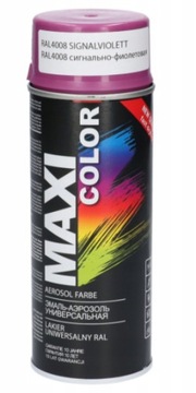 MAXI COLOR RAL 4008 FARBA LAKIER FIOLETOWY SPRAY