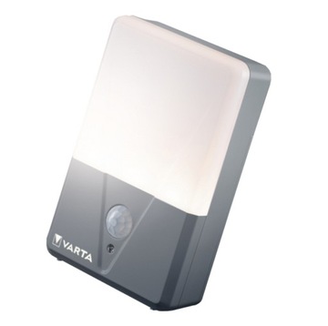 LAMPKA ZEWNĘTRZNA LED Z CZUJNIKIEM RUCHU NA TARAS BALKON VARTA + BATERIE