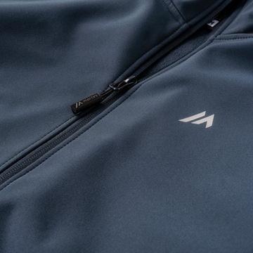 Martes Men Softshell Водонепроницаемая темно -синяя куртка Meino Membrane. XL