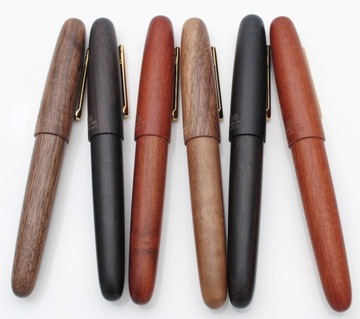 Jinhao 9056 деревянная ручка | зеленый сандал |F