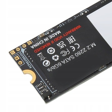 M.2 2280 SATA SSD 6 Gb/s SATA III 3D TLC NAND