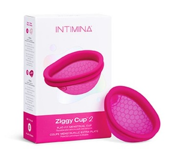 Outlet Intimina Kubeczek menstruacyjny Ziggy Cup 2 Rozmiar B 76ml OPIS