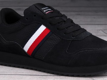 Buty, sneakersy Tommy Hilfiger RUNNER EVO MIX BLACK