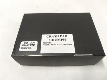 TRIUMPH STREET TRIPLE 675 CRASH PAD MADE IN PL