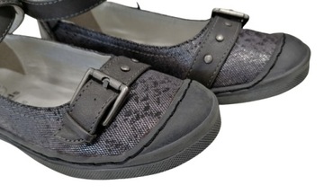 СЕРЫЕ БАЛЕТКИ, РАЗМЕР 33