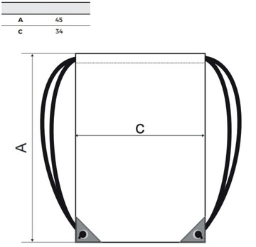 РЮКЗАК/СПОРТИВНАЯ СУМКА MALFINI 912 100% ПОЛИЭСТЕР
