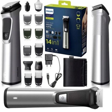 БЕСПРОВОДНОЙ ТРИМЕР PHILIPS 14 в 1 + ЧЕХОЛ