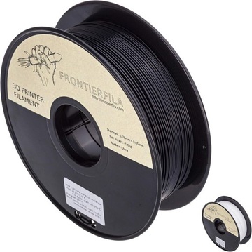 Filament PLA 1,75 mm 1000 g czarny Frontierfila