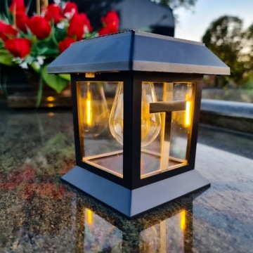 СОЛНЕЧНАЯ СВЕЧА, ФОНАРЬ НА МОГИЛУ, СТАТУЭТКА НА КЛАДБИЩЕ С КРЕСТОМ