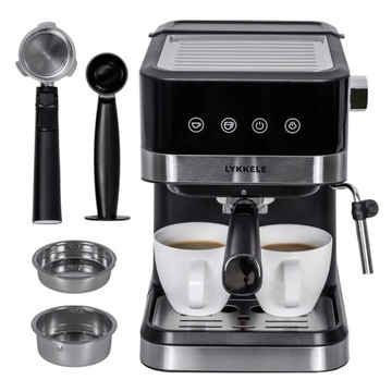 EKSPRES DO KAWY CIŚNIENIOWY 1050W ELEKTRYCZNY KOLBOWY SPIENIACZ ESPRESSO