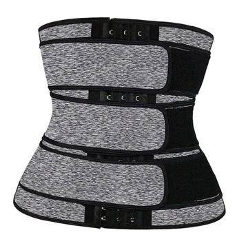 Waist Trainer Belt for Women Body Slimming Waist Cincher Trimmer Gray XL