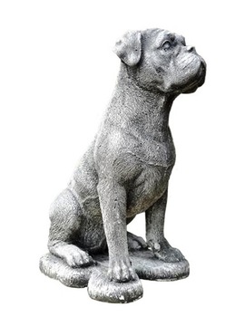 Figura ogrodowa, BETONOWA, dekoracyjna BOKSER