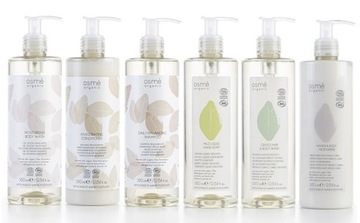 Zestaw Kosmetyków z Certyfikatem COSMOS ORGANIC do SPA Hotelu 6x380 OSME