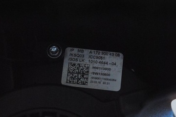 MERCEDES SLK PŘEPÍNAČ STĚRAČE SMĚROVKA R172 2015 RHD