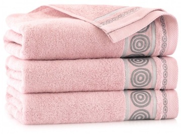 ZWOLTEX Ręcznik Rondo RÓŻ BAW. EGIPSKA 30x50