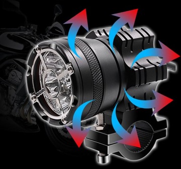 2 x ГАЛОГЕННЫЕ ЛАМПЫ ОТРАЖАТЕЛЬ V6X 6 LED CREE 60 Вт