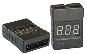 BX100 1-8S Buzzer Alarm Tester Li-ion Lipo LiMn