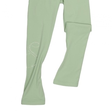 Штаны для фигурного катания для девочек. Наряд High XXS Зеленые спортивные штаны