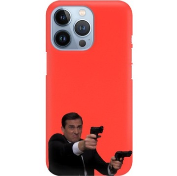 Etui Mat Czerwony do IPHONE 13 PRO Memy Mix Wzorów