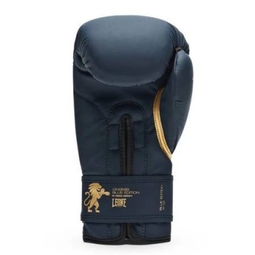 Боксерские перчатки Leone Blue Edition 10oz