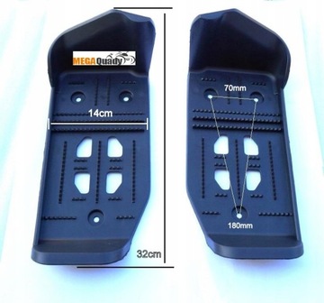 Подставка для ног Floor Mini Quad, комплект левая + правая