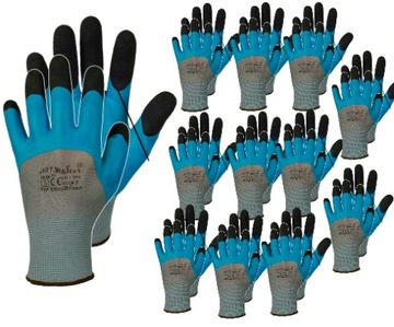 Rękawice robocze RWnylBI Foam roz. 9-l 12 par