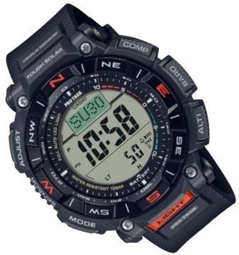 Zegarek męski na pasku Casio ProTrek PRG-340 Solar