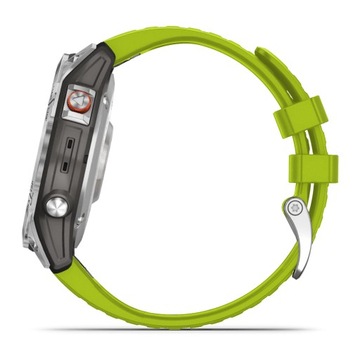 Силиконовая силиконовая полоса 22 мм для Garmin Fenix ​​6 7 8 - 47 мм Epix 2