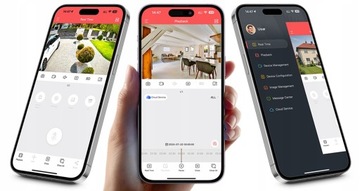 Комплект WiFi-МОНИТОРИНГА 4 PTZ-КАМЕРЫ 5 МП АУДИО, ОБНАРУЖЕНИЕ ЛЮДЕЙ