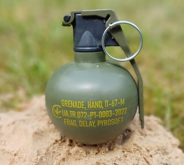 Granat rozpryskowy (treningowy) P-67M NATO (ASG, zrzuty z drona, szkolenia)