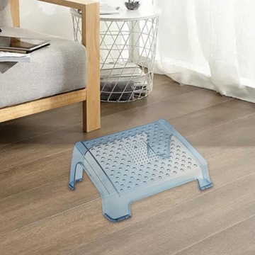 Подставка для ног под столом Многофункциональная подставка для ног с функцией наклона и массажа, синяя