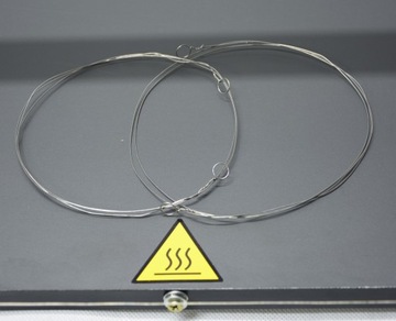 Устройство гильотинного станка для резки пенопласта 114х26 200Вт