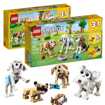 LEGO CREATOR UROCZE PSIAKI 3W1 31137
