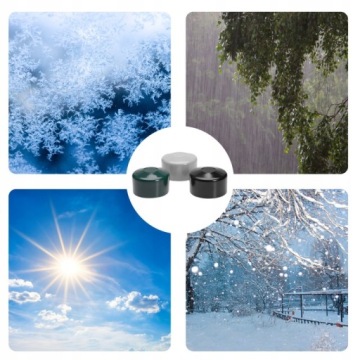 Заглушка для трубы Fi 42, панельного ограждения, сетчатого столба, Цвета